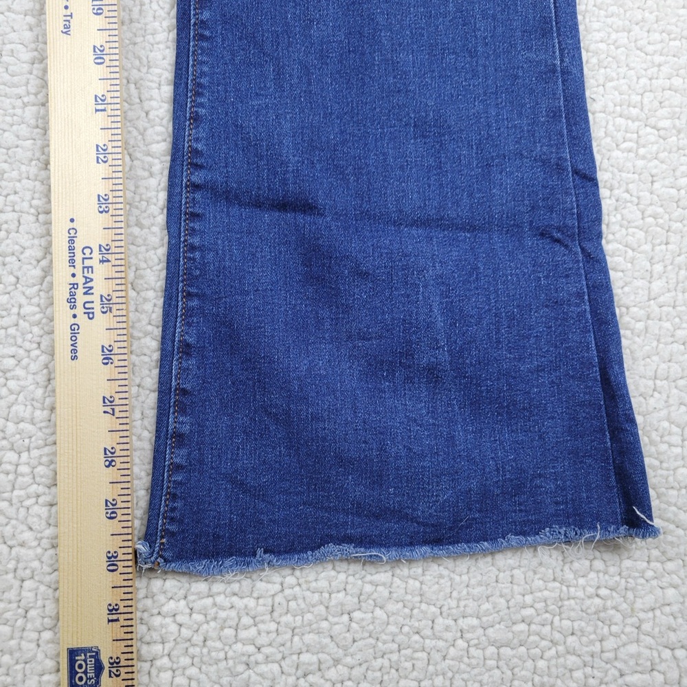 Loft Jeans Slim Flare High Rise Women’s Size 10 Medium Wash Stretch - Picture 8 of 14
